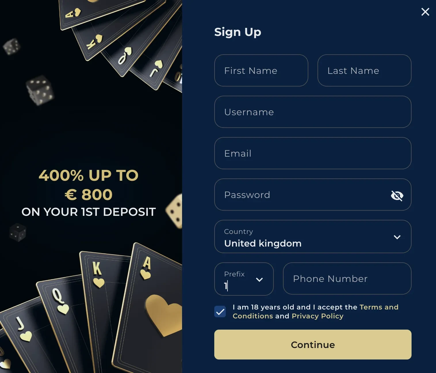 Sign Up